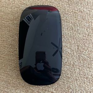 Apple wireless bluetooth mouse all black